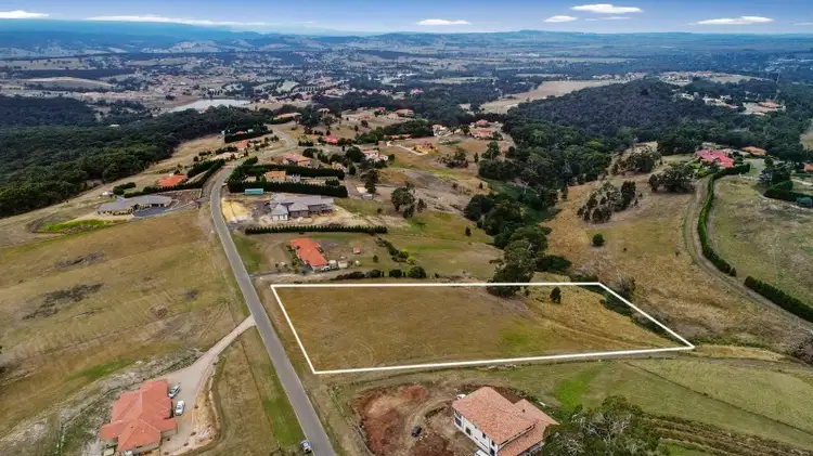 Second view of Homely land listing, 123 Dolomite Rise, Hidden Valley VIC 3756