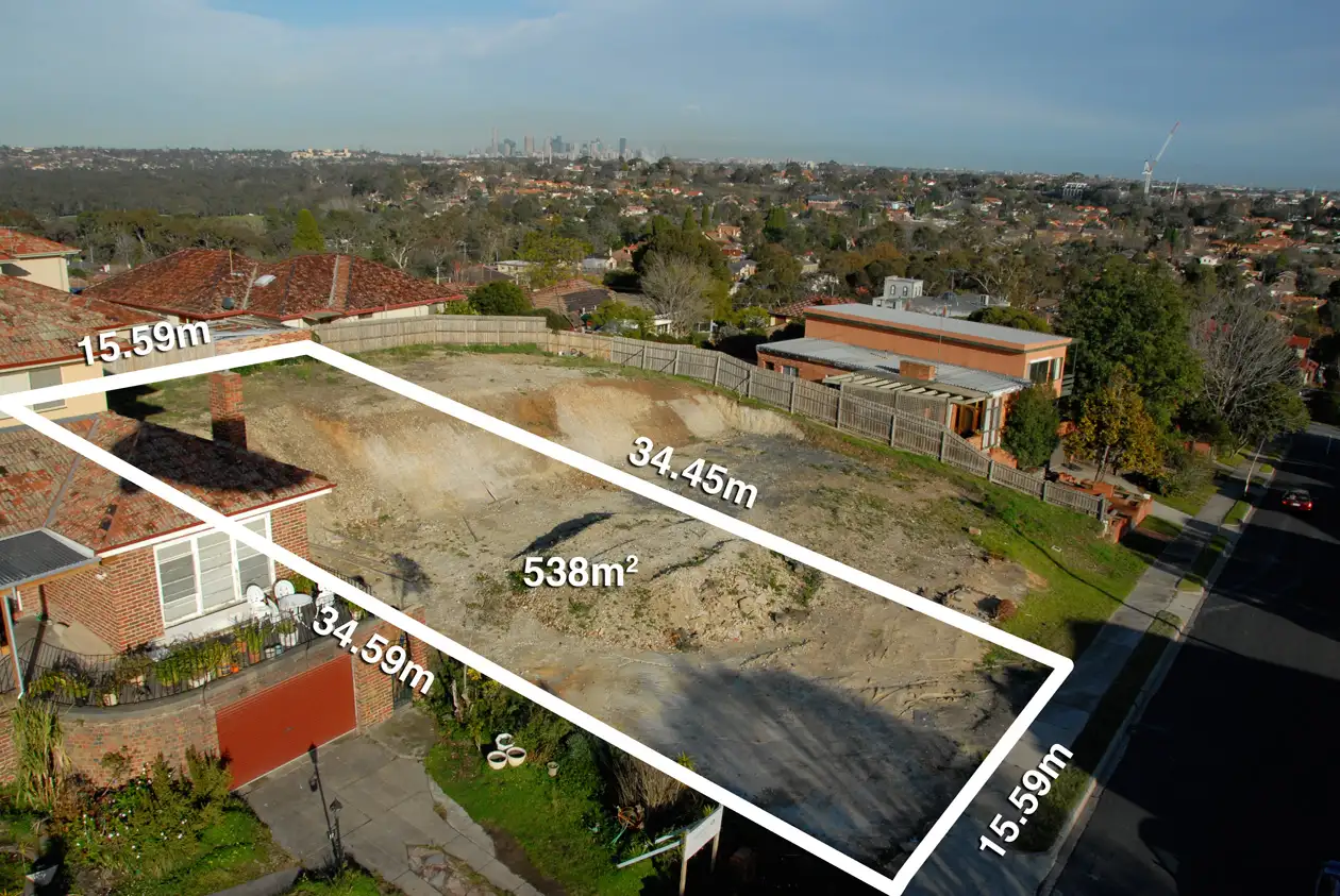 Main view of Homely land listing, 19 Hilltop Crescent, Ivanhoe East VIC 3079