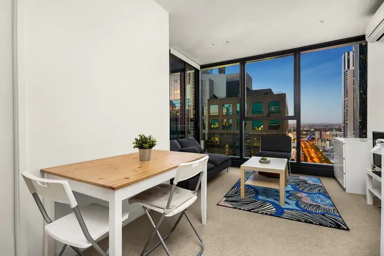 Second view of Homely apartment listing, 3403/285 La Trobe Street, Melbourne VIC 3000