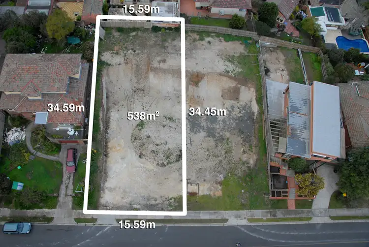 Second view of Homely land listing, 19 Hilltop Crescent, Ivanhoe East VIC 3079