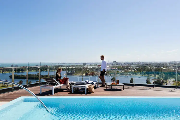 Second view of Homely apartment listing, 706/14 Queens Road, Melbourne VIC 3004