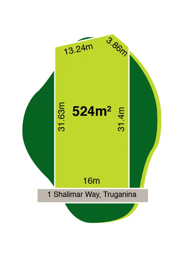 Main view of Homely land listing, 1 Shalimar Way, Truganina VIC 3029