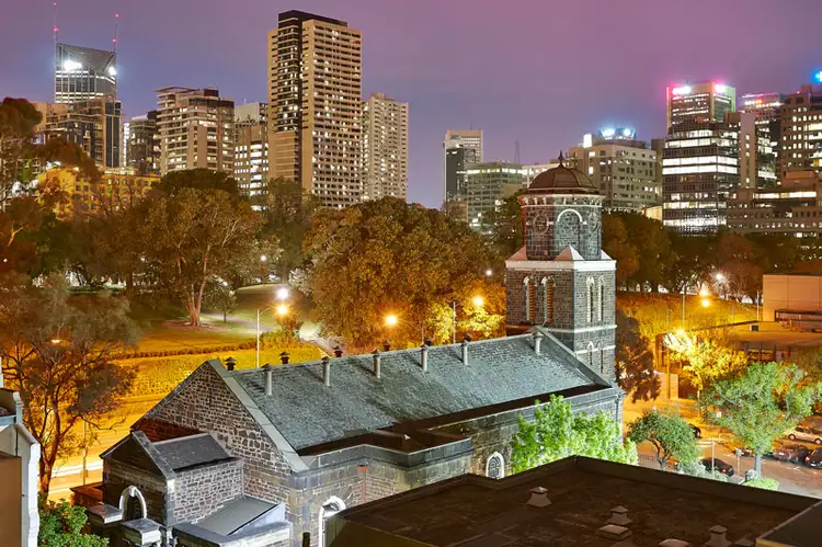 Second view of Homely apartment listing, Level 5/1 Flagstaff Lane, West Melbourne VIC 3003