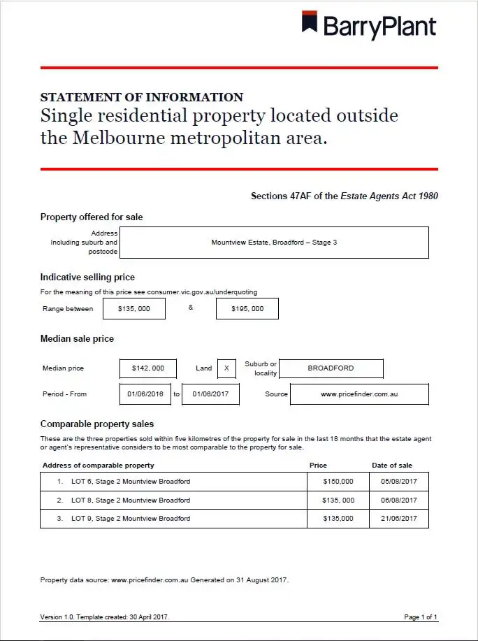 Second view of Homely land listing, Lot 13 17 Aspect Boulevard, Broadford VIC 3658