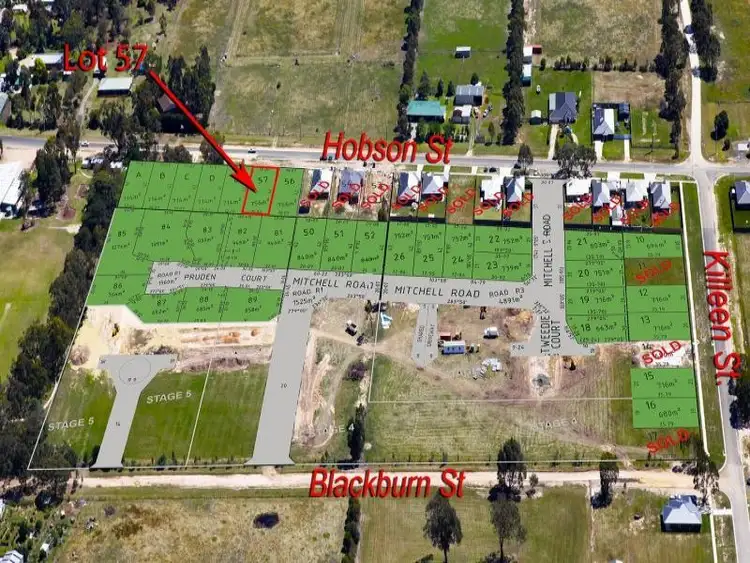 Second view of Homely land listing, Lot 57 Hobson Street, Stratford VIC 3862