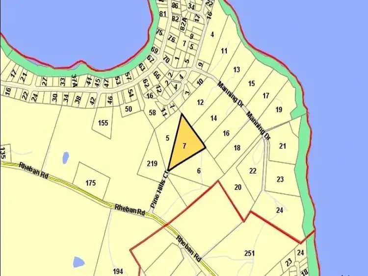 Second view of Homely land listing, 7 Pine Hills Court, Orford TAS 7190