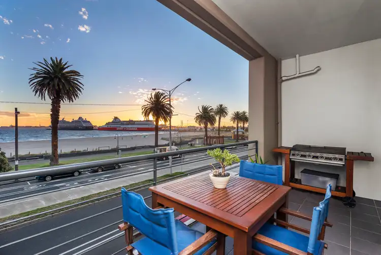 Second view of Homely apartment listing, 204/55-62 Beach Street, Port Melbourne VIC 3207
