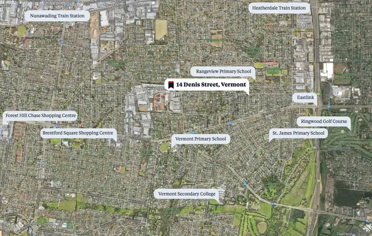 Second view of Homely house listing, 14 Denis Street, Vermont VIC 3133