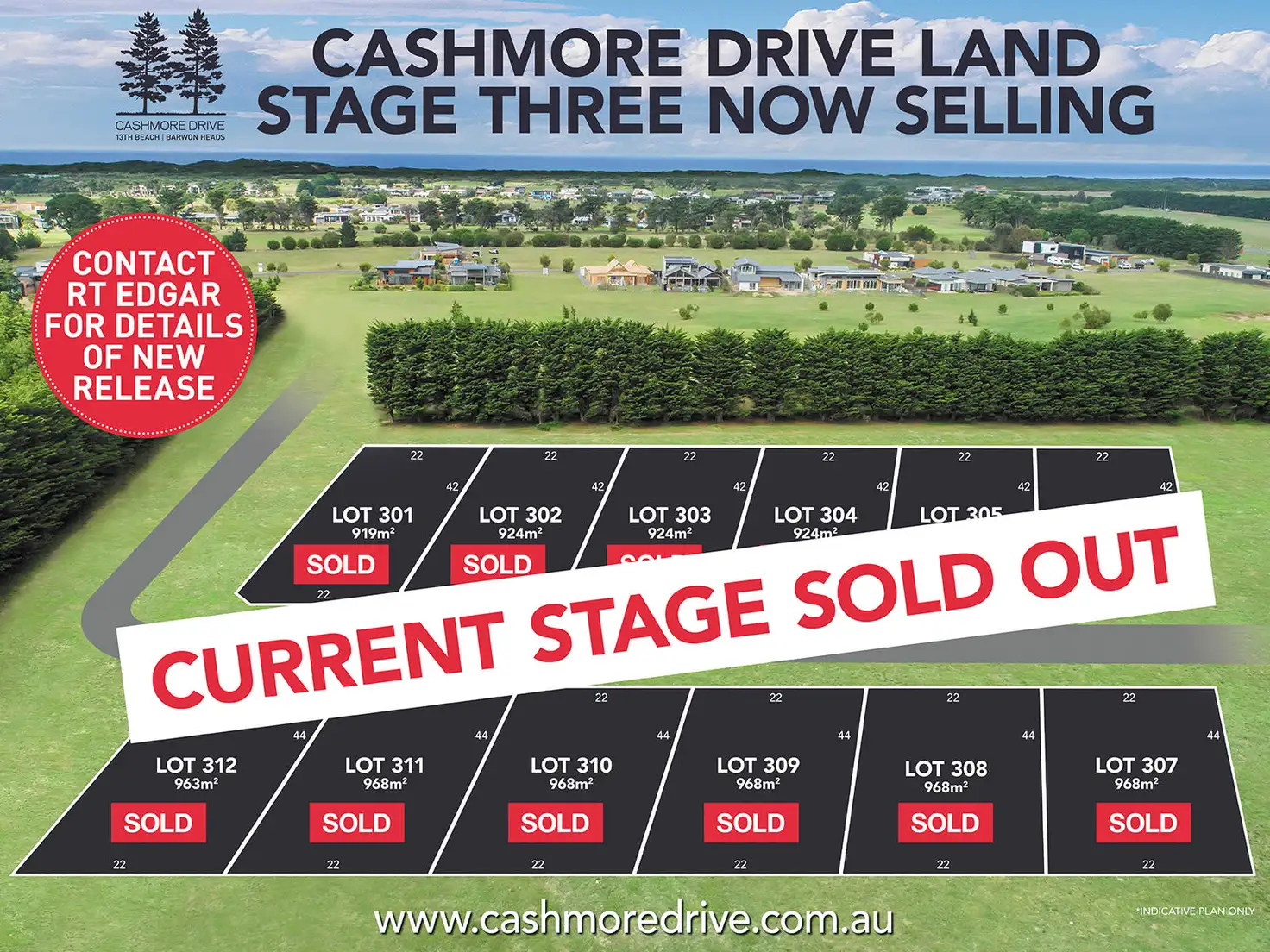 Main view of Homely land listing, LOTS 301-312 Cashmore Drive, Barwon Heads VIC 3227