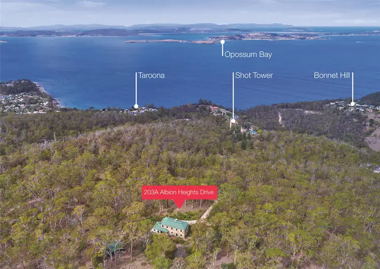 Main view of Homely house listing, 203A Albion Heights Drive, Kingston TAS 7050