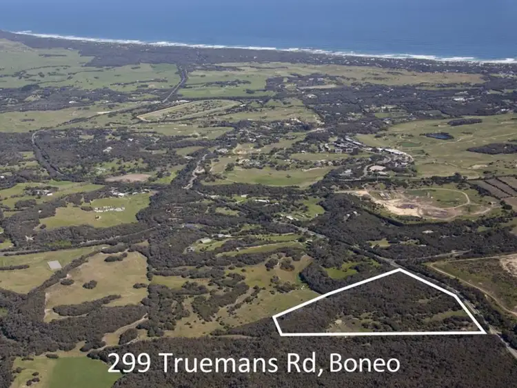 Main view of Homely land listing, 299 Truemans Road, Boneo VIC 3939