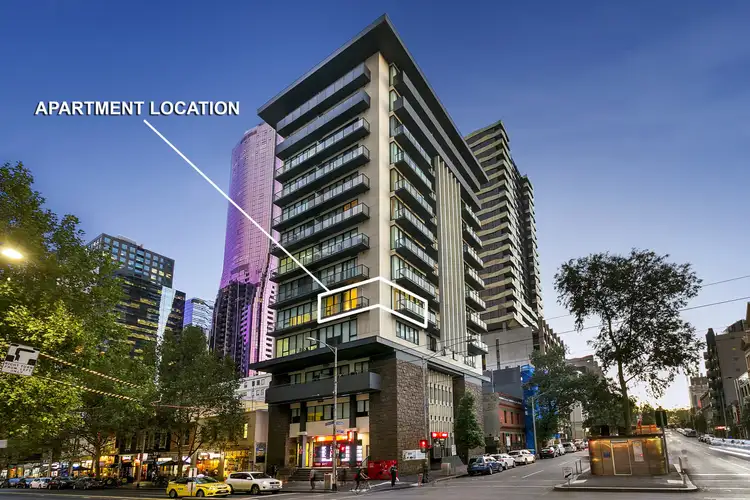 Main view of Homely apartment listing, 402/455 Elizabeth Street, Melbourne VIC 3000