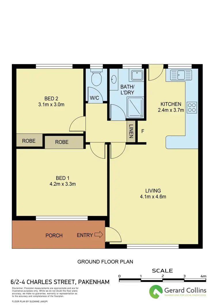 Fifth view of Homely unit listing, 6/2-4 Charles Street, Pakenham VIC 3810
