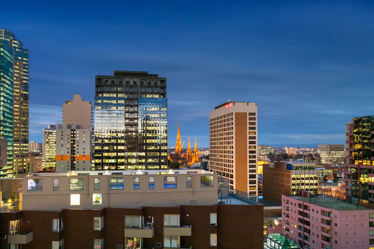 Main view of Homely apartment listing, 2105/222 Russell Street, Melbourne VIC 3000