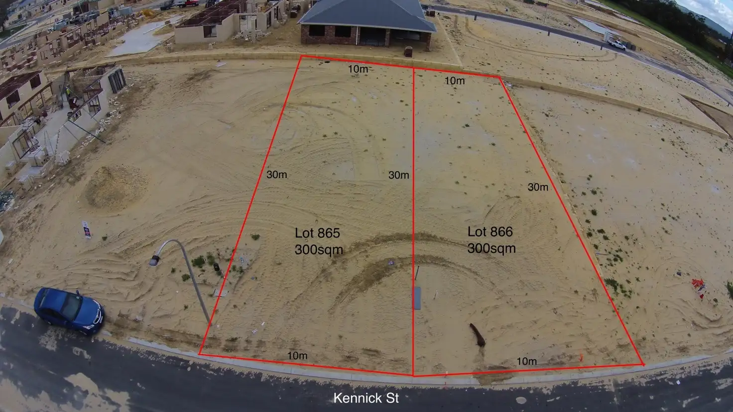 Main view of Homely land listing, LOT 865/19a Kennick Street, Aveley WA 6069