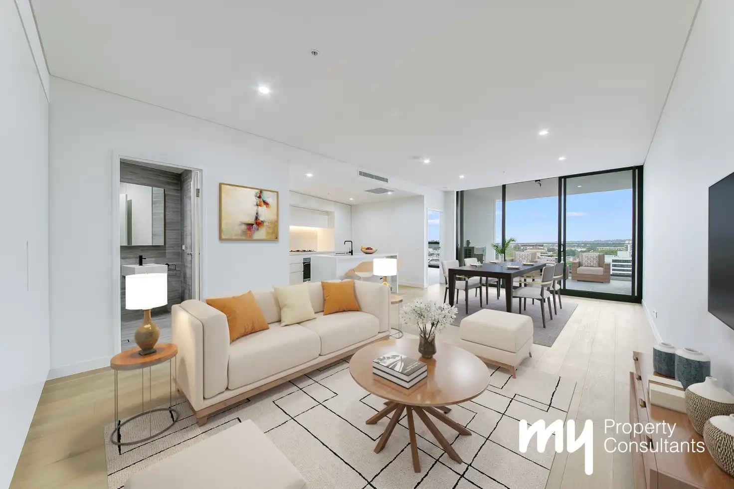 Main view of Homely apartment listing, 1205/8 Dumaresq Street, Campbelltown NSW 2560