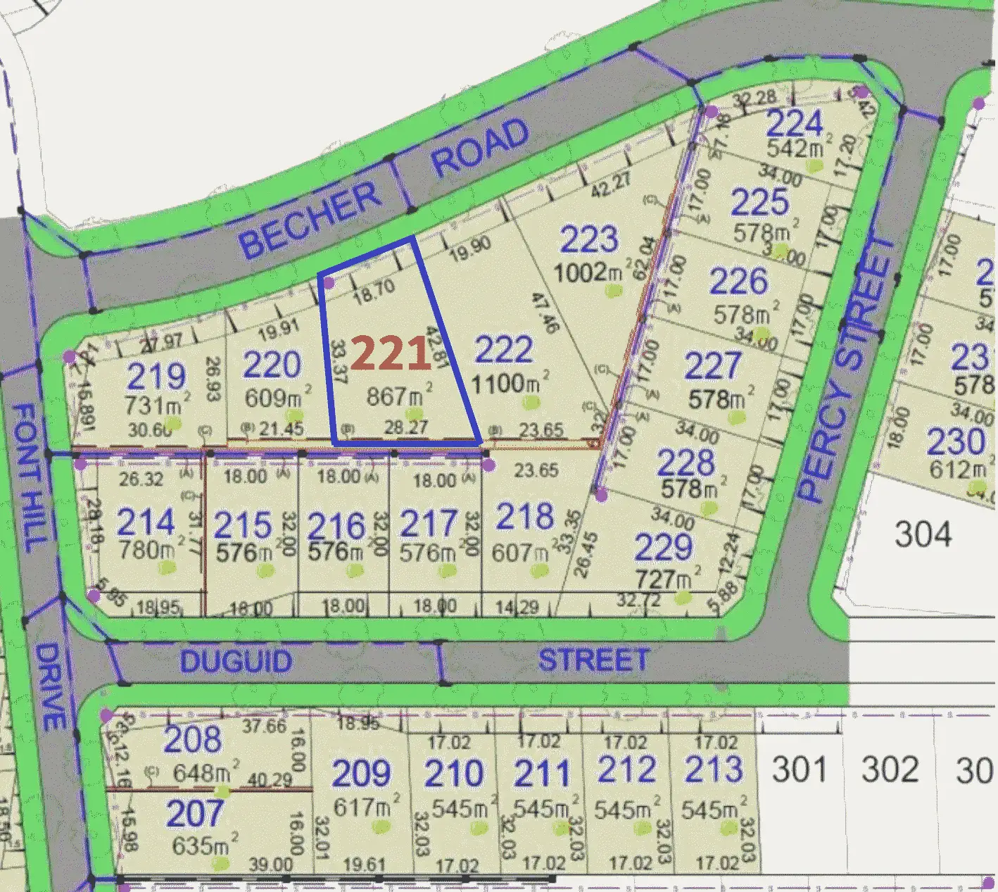 Main view of Homely land listing, Lot 221/10 Becher Road, Farley NSW 2320