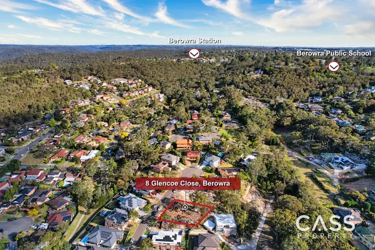 Second view of Homely land listing, 8 Glencoe Close, Berowra NSW 2081