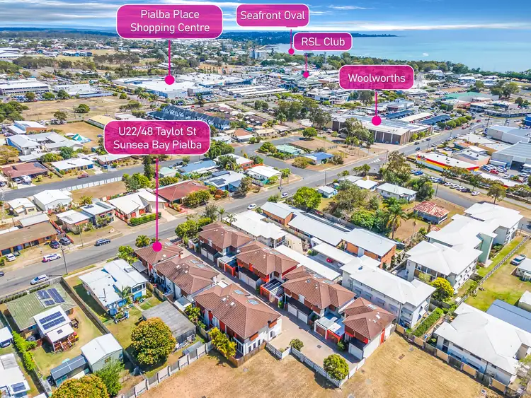 Second view of Homely townhouse listing, 22/48 Taylor Street, Pialba QLD 4655