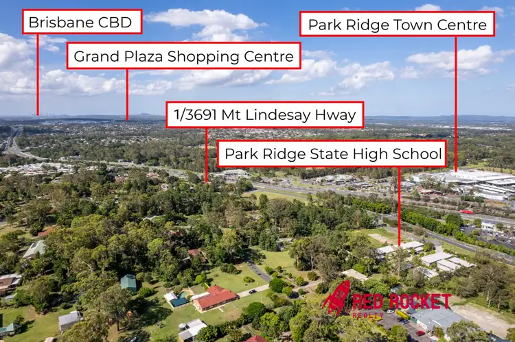Main view of Homely townhouse listing, 1/3703 Mount Lindesay Highway, Park Ridge QLD 4125