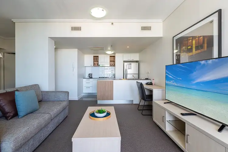Second view of Homely apartment listing, 3801/128 Charlotte Street, Brisbane City QLD 4000