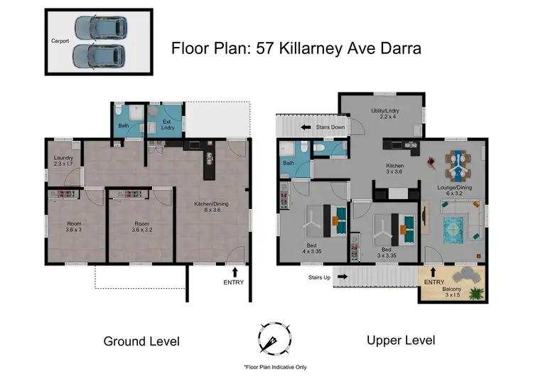 Second view of Homely house listing, 57 Killarney Avenue, Darra QLD 4076