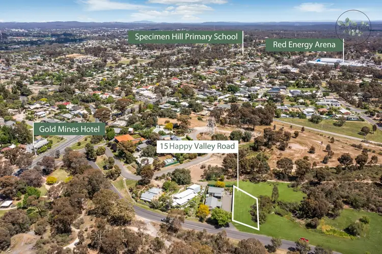 Second view of Homely land listing, 15 Happy Valley Road, West Bendigo VIC 3550