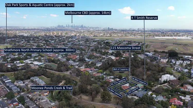 Second view of Homely house listing, 115 Mascoma Street, Strathmore VIC 3041