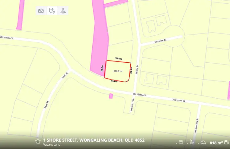 Fifth view of Homely land listing, 1 Shore Street, Wongaling Beach QLD 4852