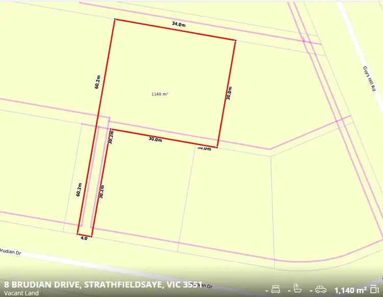 Fifth view of Homely land listing, 8 Brudian Drive, Strathfieldsaye VIC 3551