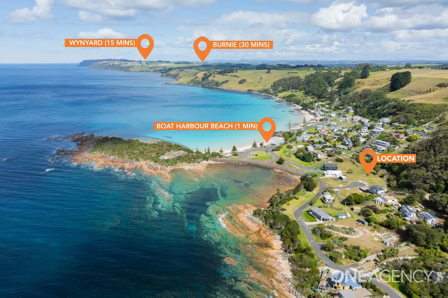 Main view of Homely land listing, 5 Shelter Point Court, Boat Harbour Beach TAS 7321