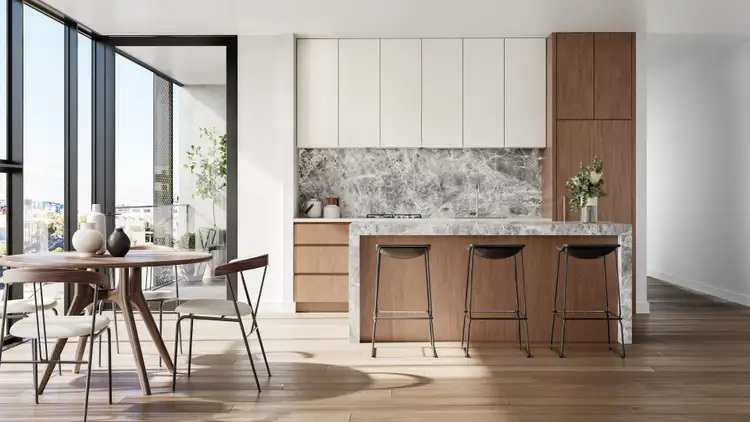 Second view of Homely apartment listing, 204/101 Rosslyn Street, West Melbourne VIC 3003