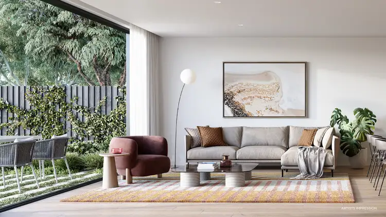 Third view of Homely townhouse listing, 1 Huntingfield Place, Ivanhoe VIC 3079
