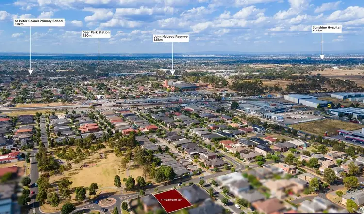 Fourth view of Homely land listing, 4 Roanoke Grove, Deer Park VIC 3023