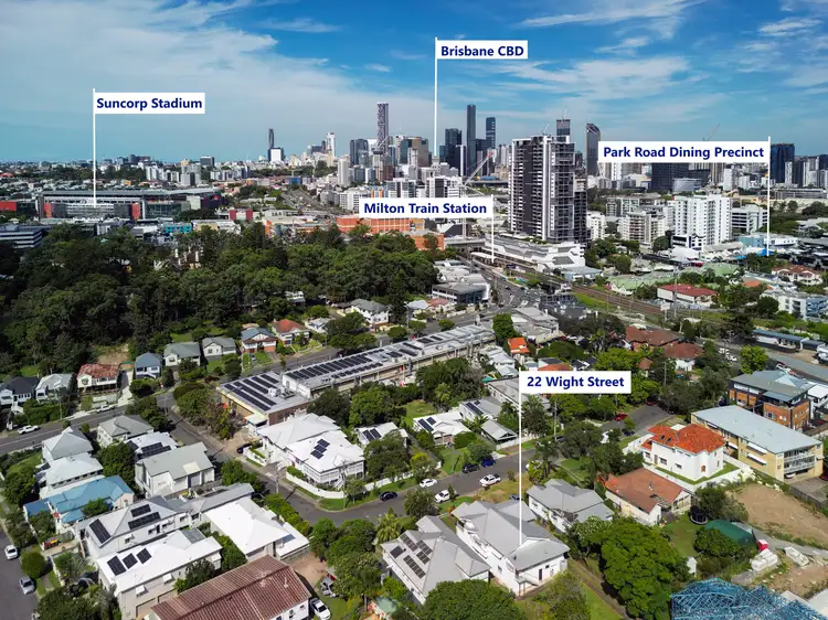 Main view of Homely house listing, 22 Wight Street, Milton QLD 4064