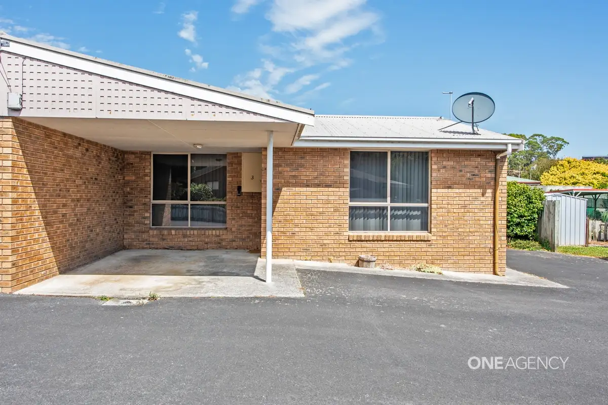 Main view of Homely unit listing, 3/12 Goldie Street, Smithton TAS 7330