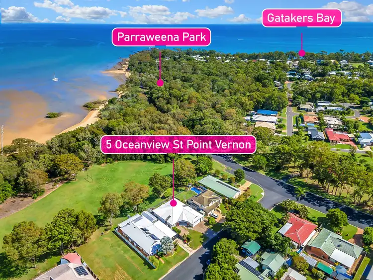 Second view of Homely house listing, 5 Oceanview Street, Point Vernon QLD 4655