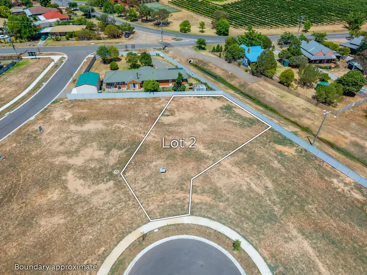 Main view of Homely land listing, 3 (Lot 2) Rosewood Court, Rutherglen VIC 3685