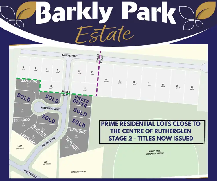 Sixth view of Homely land listing, 3 (Lot 2) Rosewood Court, Rutherglen VIC 3685