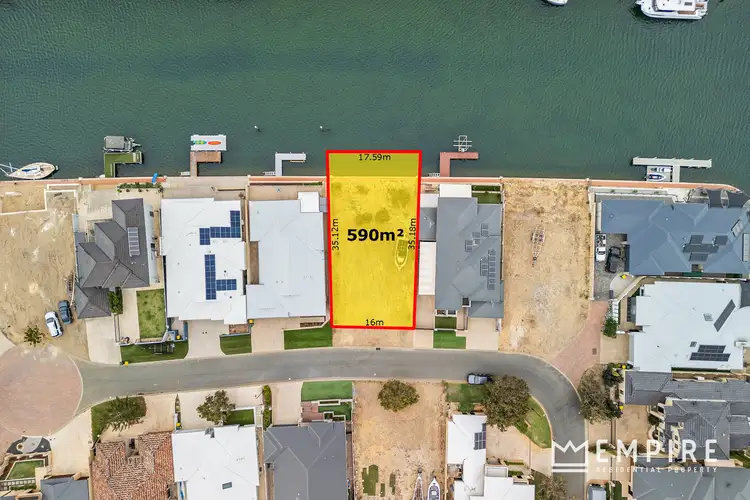 Main view of Homely land listing, 88 Sandpiper Island Retreat, Wannanup WA 6210