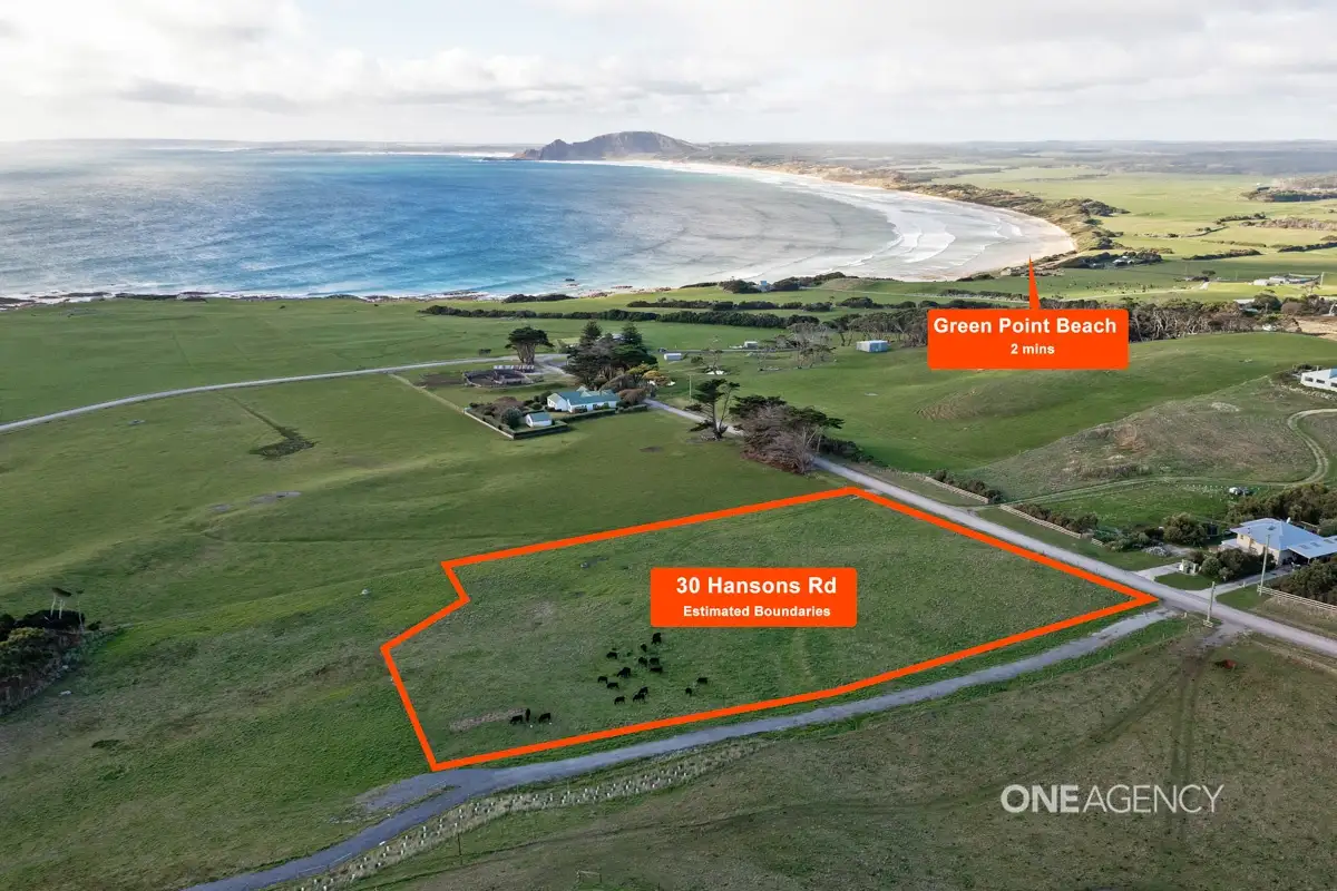 Main view of Homely land listing, 30 Hansons Road, Marrawah TAS 7330