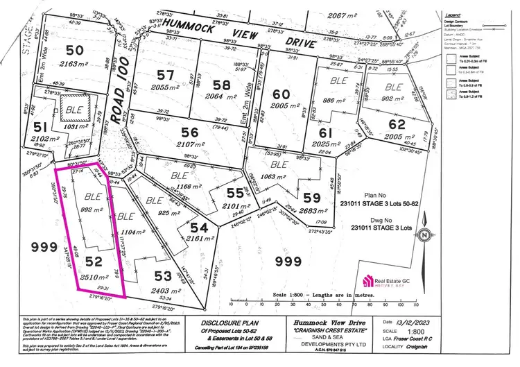 Third view of Homely land listing, LOT 52, 52 New Road - Hummock View Drive Sea Breeze Estate, Craignish QLD 4655