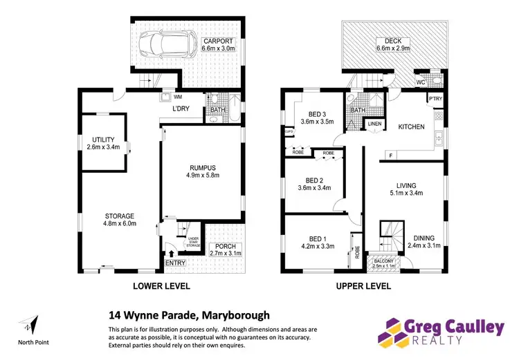 Second view of Homely house listing, 14 Wynne Parade, Maryborough QLD 4650