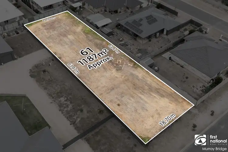 Second view of Homely land listing, Lot 61 Trevor Street, Murray Bridge SA 5253