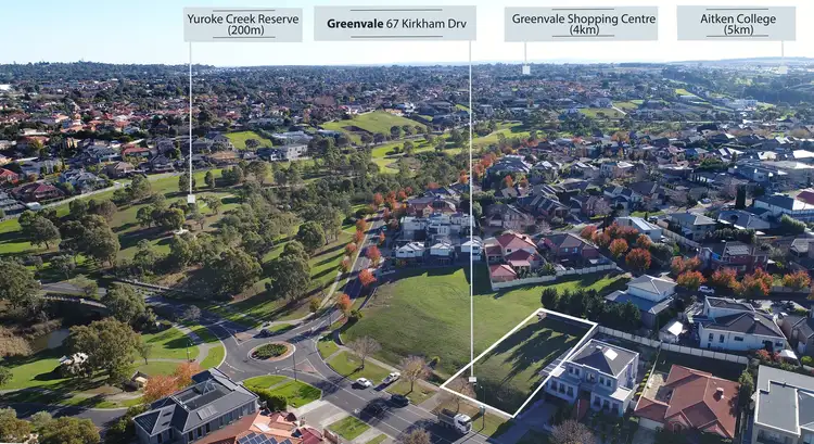 Second view of Homely land listing, 67 Kirkham Drive, Greenvale VIC 3059
