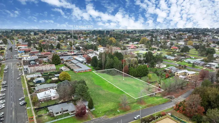 Third view of Homely land listing, 34 Queen Street, Uralla NSW 2358