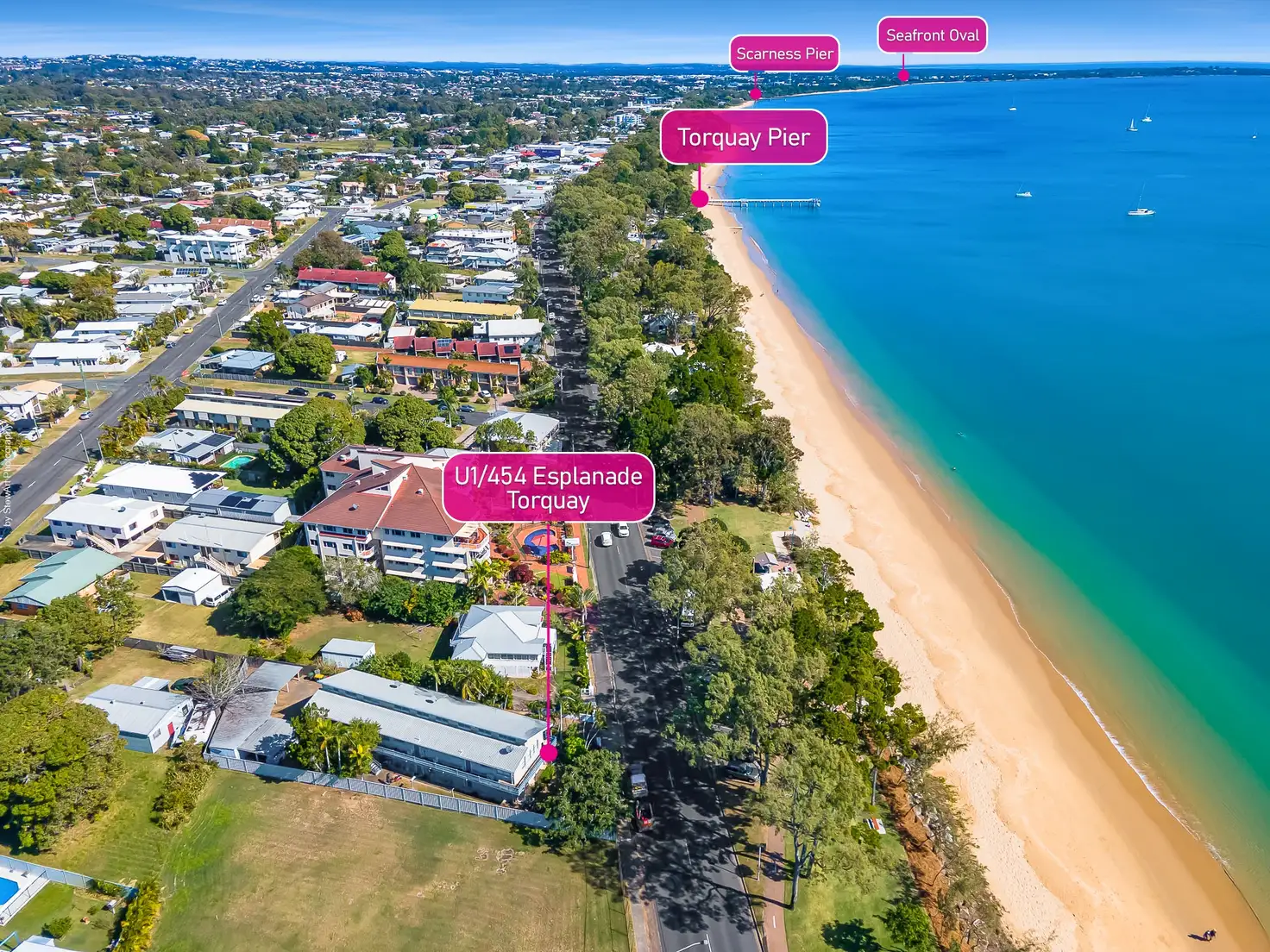 Main view of Homely unit listing, 1/454 Esplanade, Torquay QLD 4655