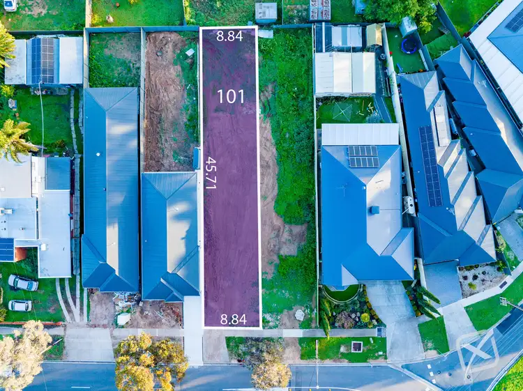 Main view of Homely land listing, Lot 101, 32 Melrose Avenue, Clearview SA 5085