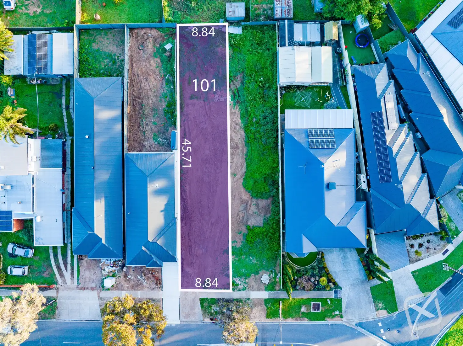 Main view of Homely land listing, Lot 101, 32 Melrose Avenue, Clearview SA 5085