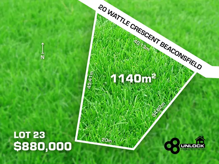 Third view of Homely land listing, Wattle Crescent, Beaconsfield VIC 3807